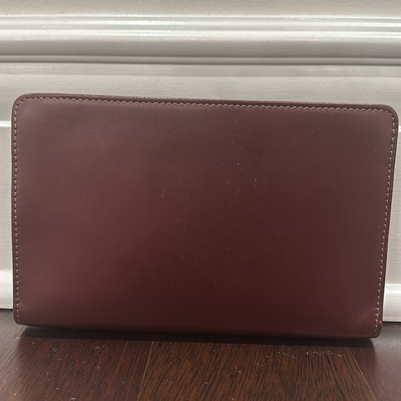Cartier pouch mast line Bordeaux Women Men Authentic - Picture 2 of 6